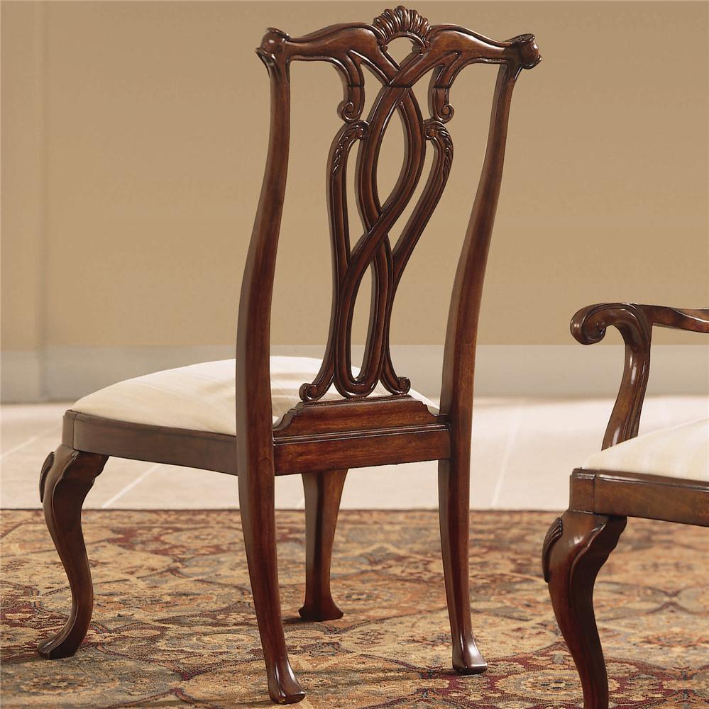 American Drew Cherry Grove 45th Dining Side Chair with Pierced Back